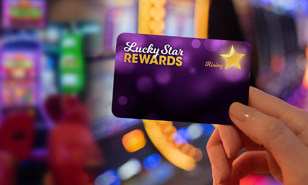 Lucky Stars rewards card