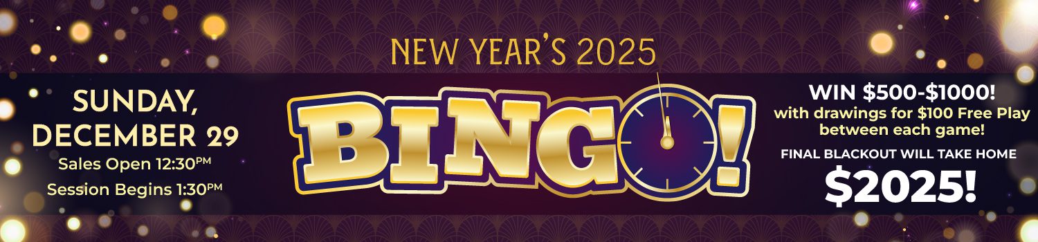 New Year's Eve Bingo Celebration